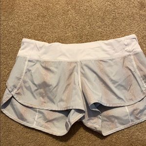 Used lululemon speed shorts size 8